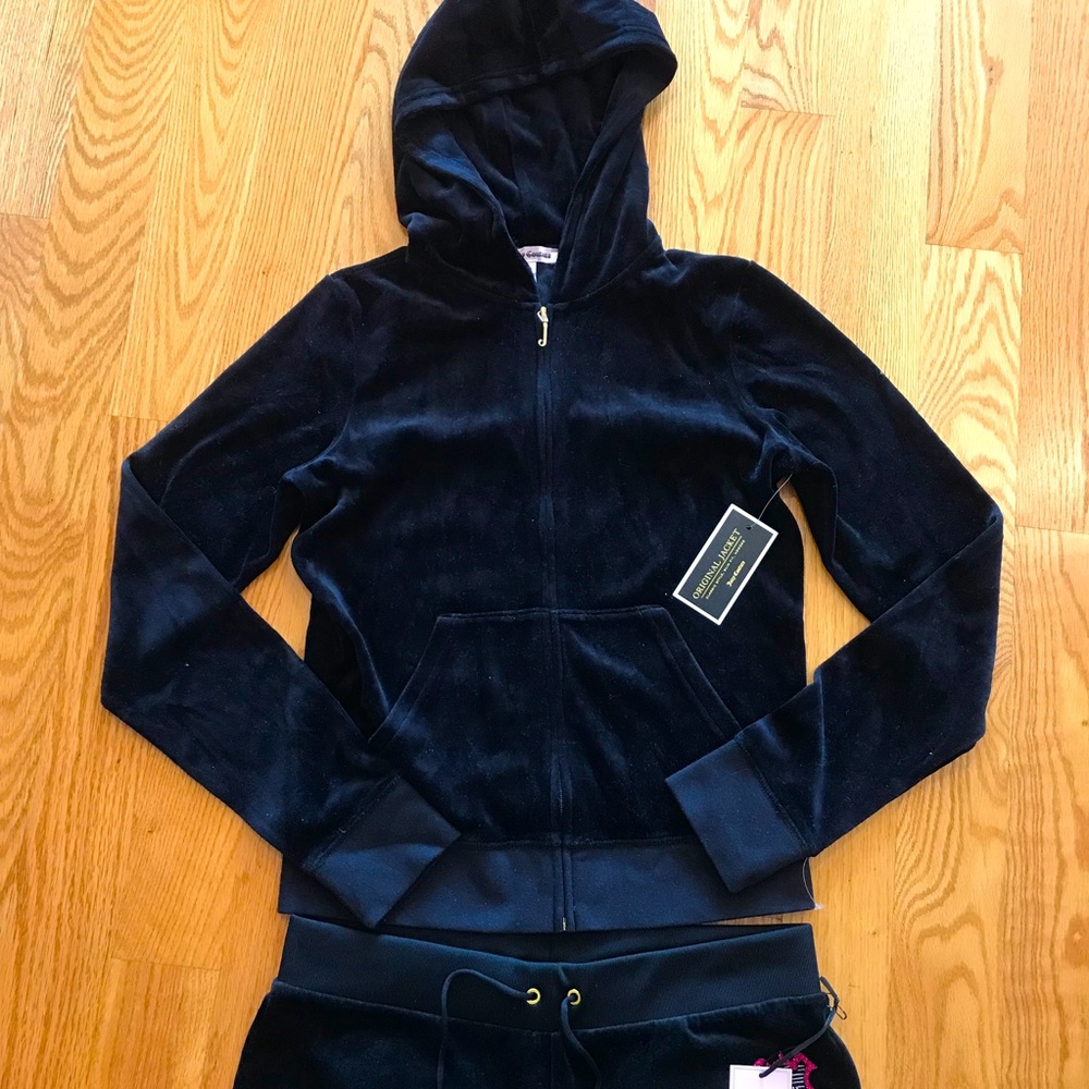 Juicy Couture Women’s Black Velour Sets
